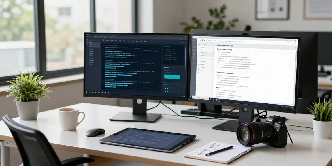 Detect fake pdf with advanced AI technology in a modern office workspace
