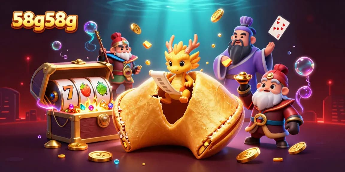 Slot 58g58g com dragão sábio e fortuna em um cenário vibrante de cassino