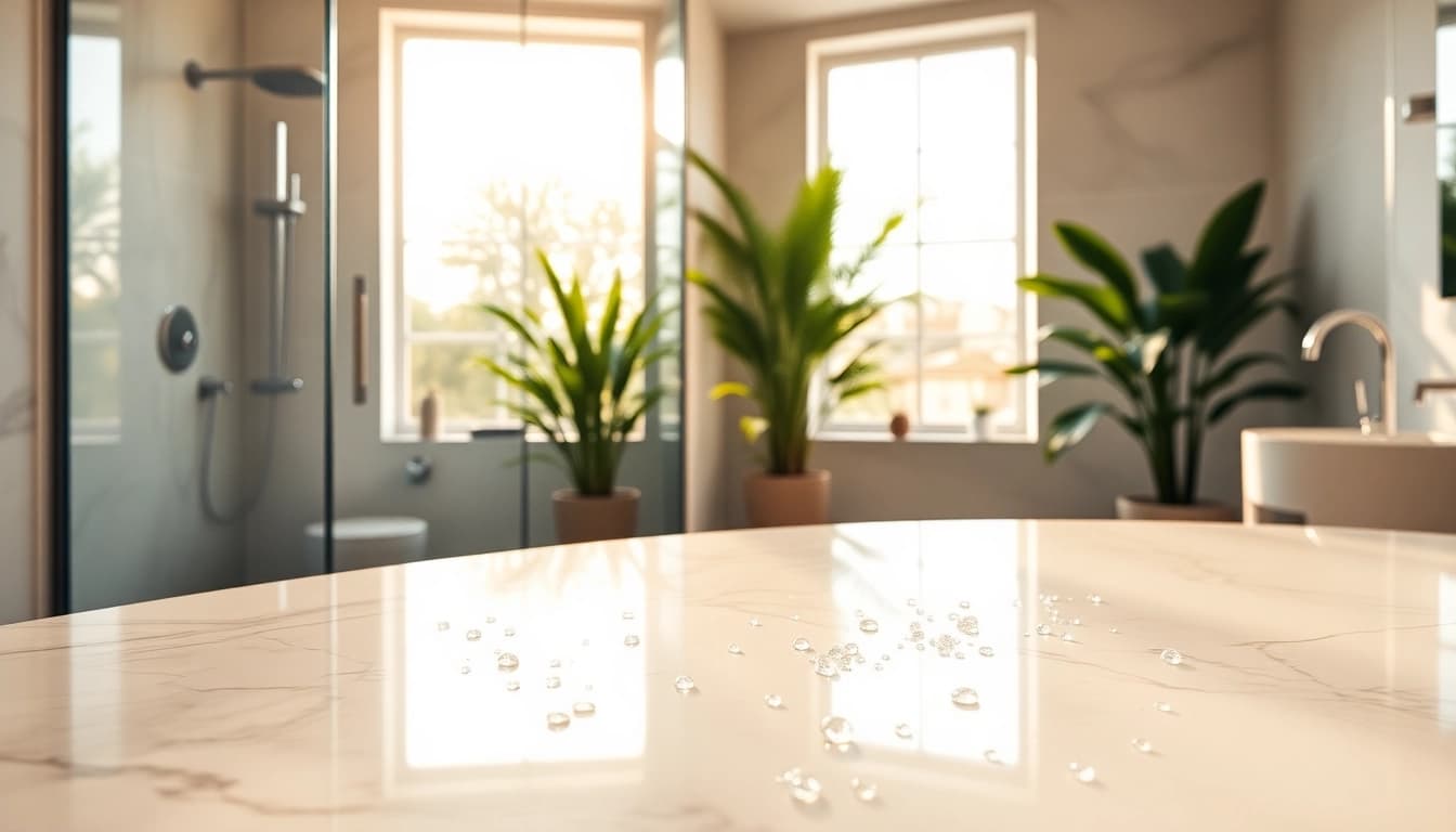 Transform your bathroom with elegant showers au, featuring a luxurious setup with minimalist design.