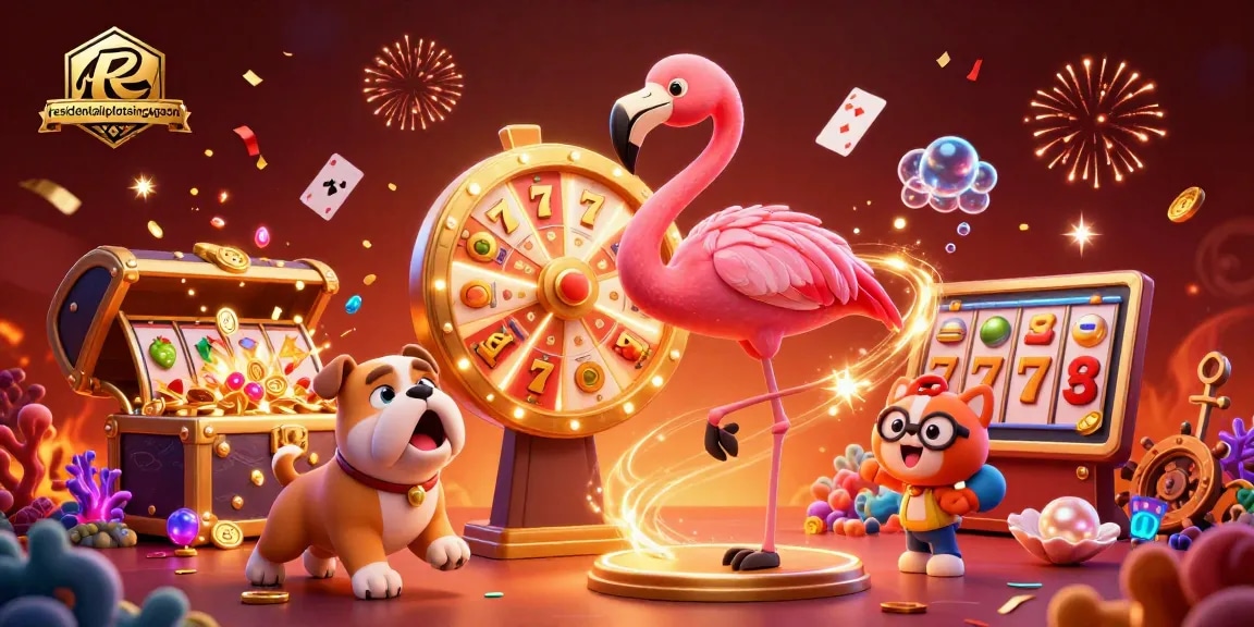 Residentialplotsingurgaon memberikan pengalaman bermain slot yang menarik dengan simbol jackpot dan kartu bermain di sekitar.