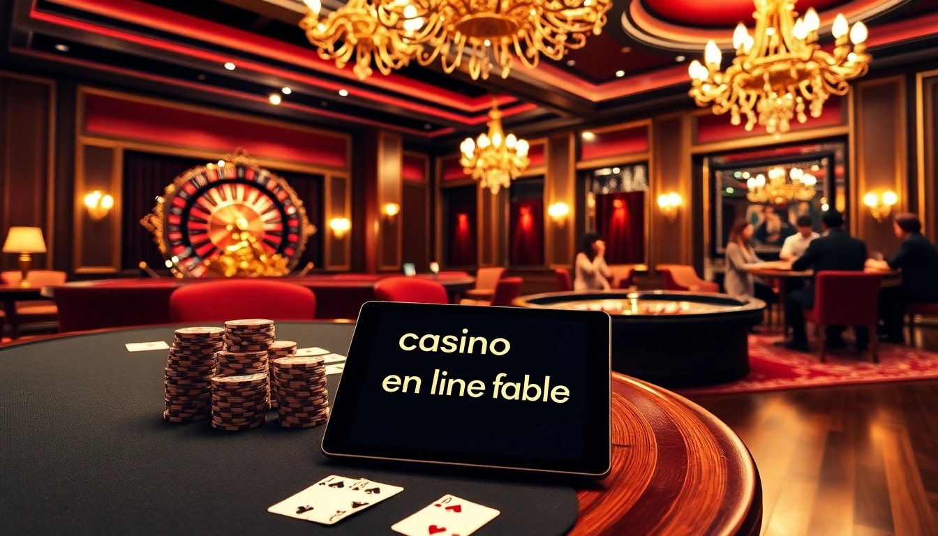 Vivez des jeux à enjeux élevés dans un casino en ligne fiable avec des tables élégantes et des joueurs enthousiastes.