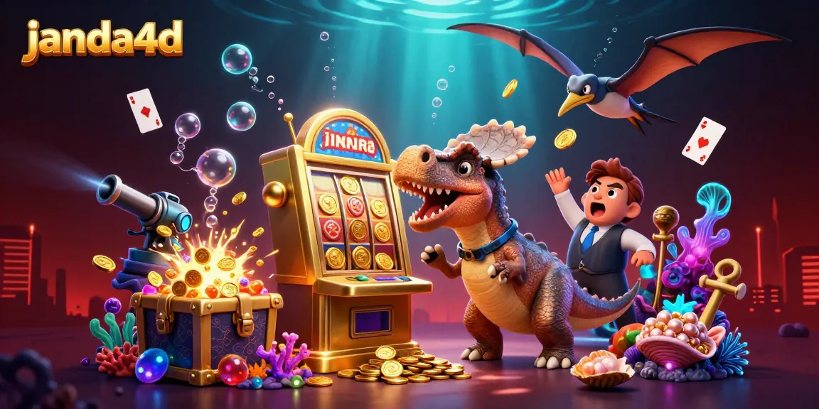 Janda4d menghadirkan mesin slot emas yang memicu jackpot koin berkilau di kasino.