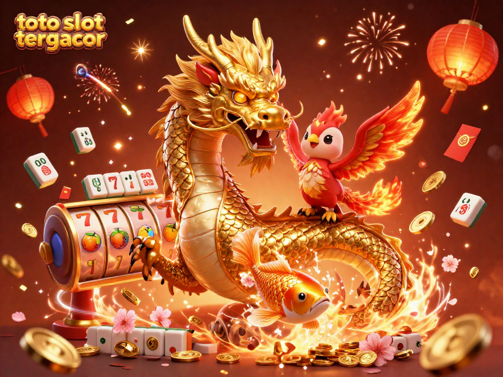 Experience thrilling wins at toto slot tergacor with vibrant slots, lucky characters, and festive elements.
