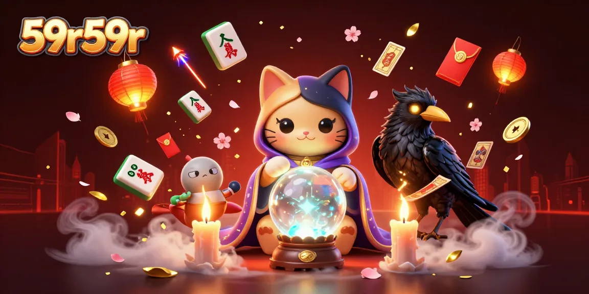 Experience dazzling gameplay with 59r59r as mystical characters and vibrant elements surround you.