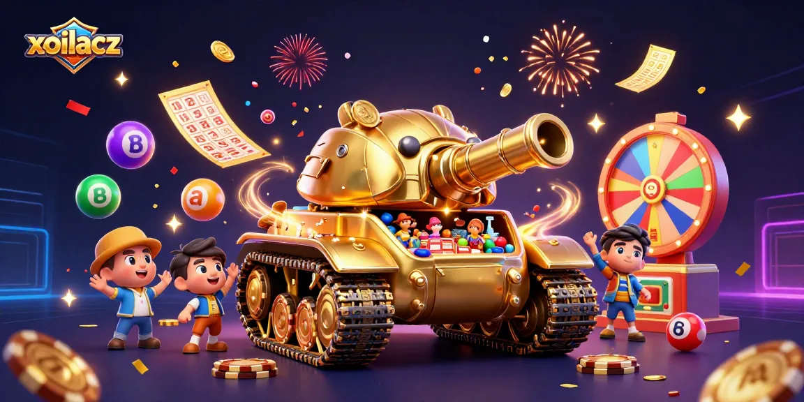 Experience excitement in xoilacz as a golden beetle tank reveals a lively casino scene.