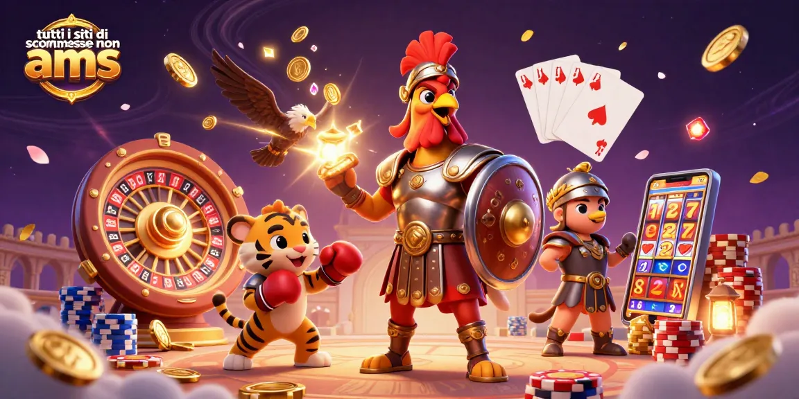 Scopri tutti i siti di scommesse non AAMS con un'avvincente illustrazione di gioco e premi.