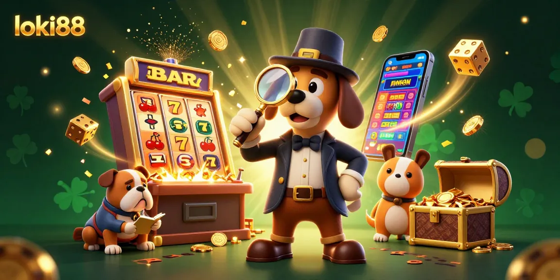 Engage with loki88 and uncover secrets in a vibrant casino scene filled with treasure and excitement.