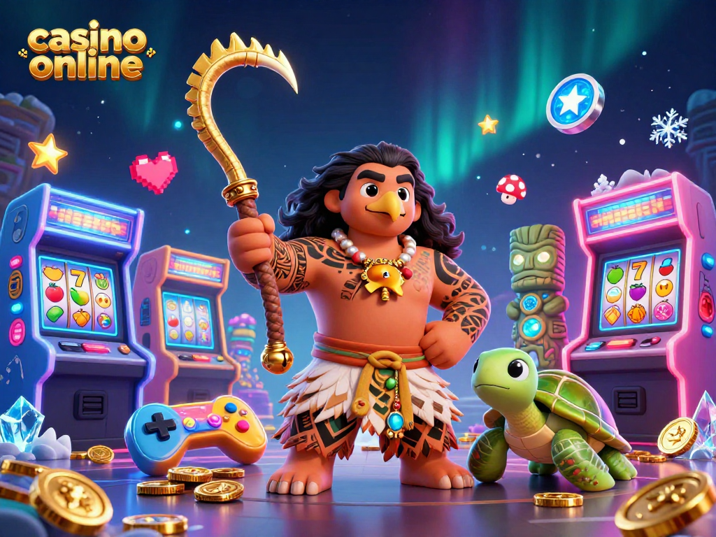 Engage in thrilling casino online action with interactive pokies scene featuring vibrant game elements.