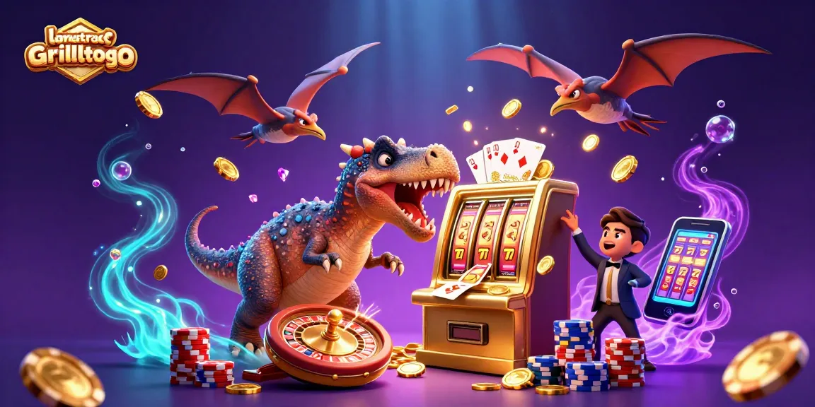 lamatracamexicangrilltogo showcases a dynamic 3D casino scene with characters interacting in a vibrant gambling setting.