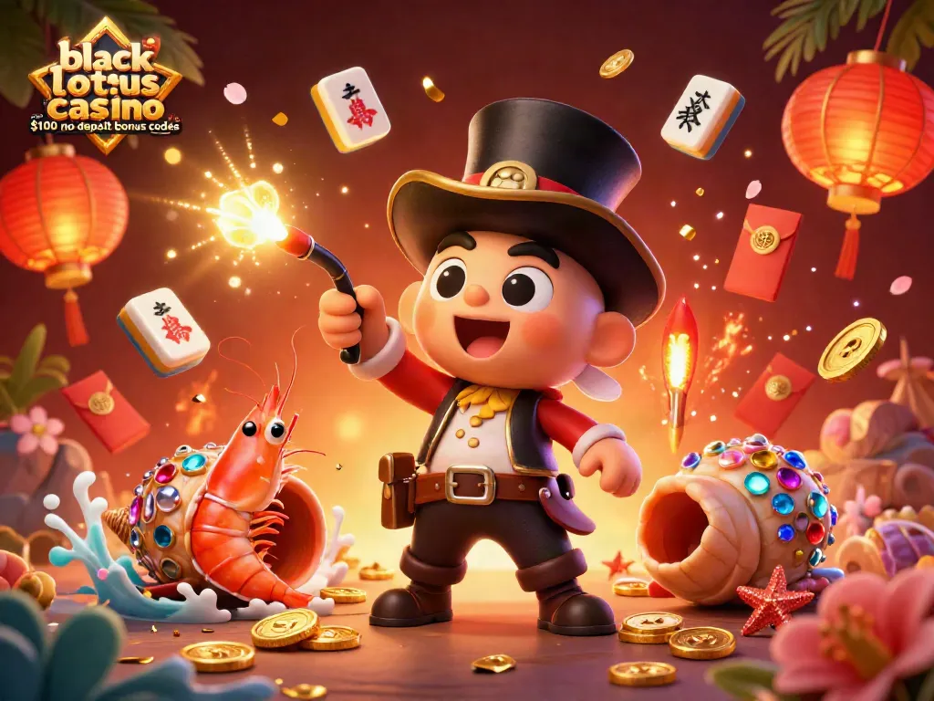 Claim exciting offers with black lotus casino $100 no deposit bonus codes featuring a treasure scene.