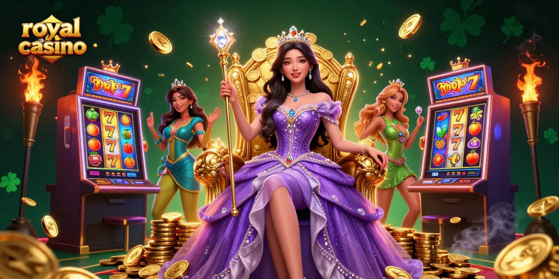 Play big and win at royal x casino with vibrant 3D slot machines and a regal Asian theme.
