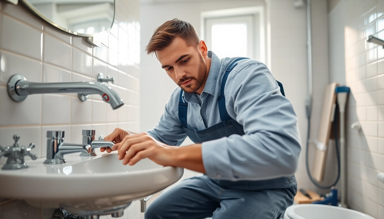 Die sonni sanitär GmbH bietet professionelle Installation in modernen Badezimmern.
