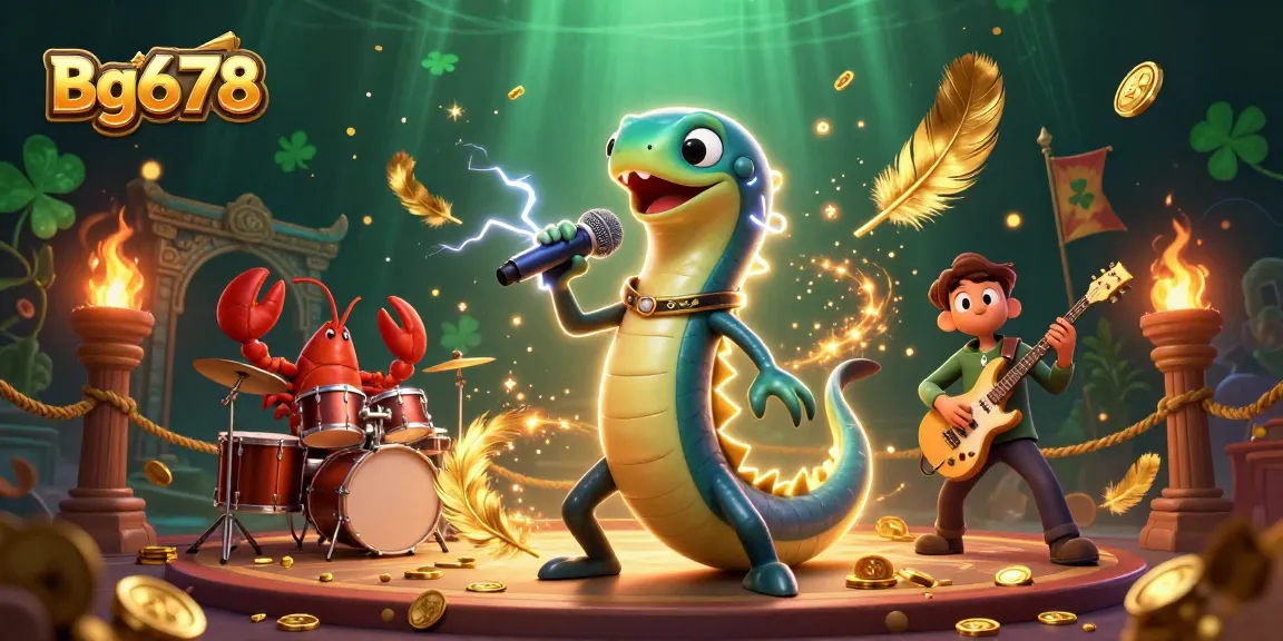 Experience thrilling gameplay with Bg678's vibrant underwater casino scene featuring unique characters.