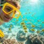 Join the best snorkeling in Cabo experience surrounded by colorful marine life and sunny waters.