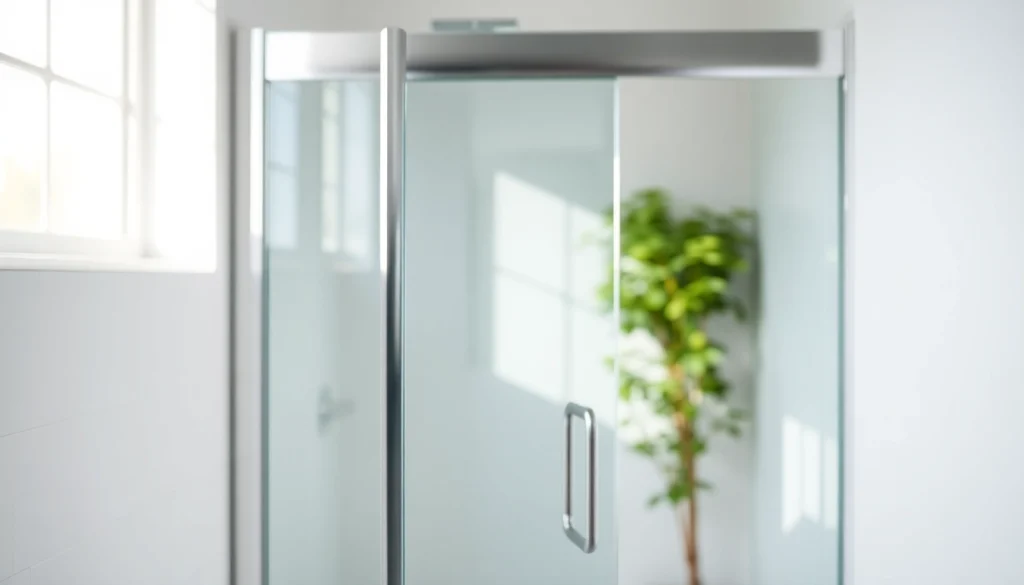 Installer paroi de douche 150x200 en verre clair dans une salle de bains moderne.