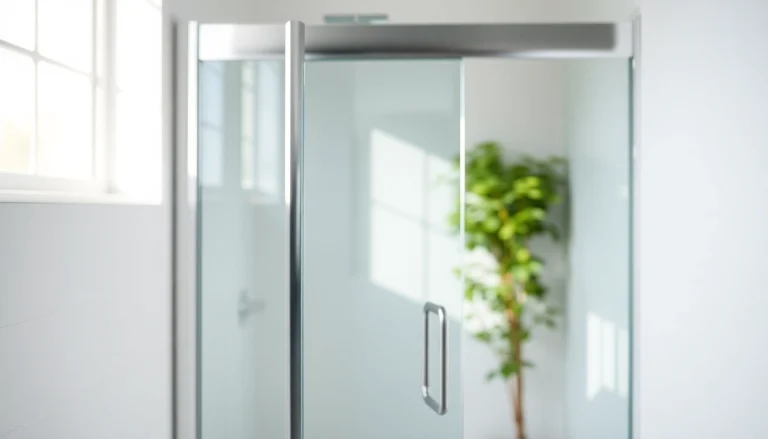 Installer paroi de douche 150x200 en verre clair dans une salle de bains moderne.