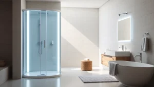 Aménagez votre salle de bain avec des produits de sirhona France, alliant modernité et élégance.