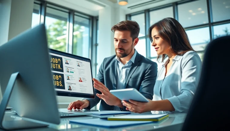 Explore opportunities for free job post chicago in a bright, collaborative office setting.