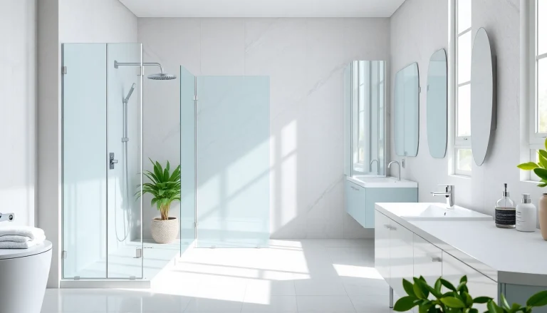 Sonni sanitär GmbH hochwertige Badprodukte in modernem Badezimmer-Setting präsentieren.