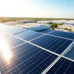 Enhancing energy efficiency with commercial solar panels in Lincoln business.