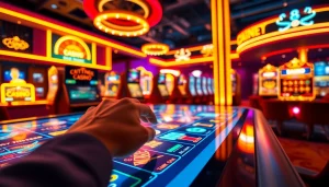 Experience thrilling games at Canadian casinos online with a lively gaming atmosphere and modern features.