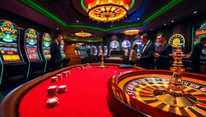 Enjoying a thrilling poker game experience at ga 6789 casino, complete with professional chips and cards.