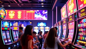 Permainkan slot deposit pulsa yang menarik dengan beragam mesin slot warna-warni di arena taruhan.