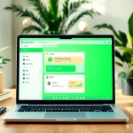 Enhance customer engagement with WhatsApp Business CRM in a professional workspace setup.