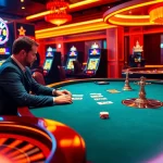 Players enjoying the thrill of high-stakes poker and slots at febet casino.