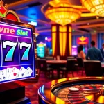 Engaging gamblers at the seven 77 slot login experience in a vibrant casino environment.