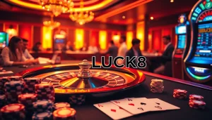 Trải nghiệm sự phấn khích của LUCK8 và các chiến lược thắng tại bàn casino sang trọng.