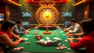 Trải nghiệm màn poker đầy kịch tính tại https://luck8.net, với những quân chip rực rỡ và bầu không khí trò chơi căng thẳng.