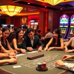 Experience the excitement of Vin777.gb.net with a thrilling casino gaming scene.
