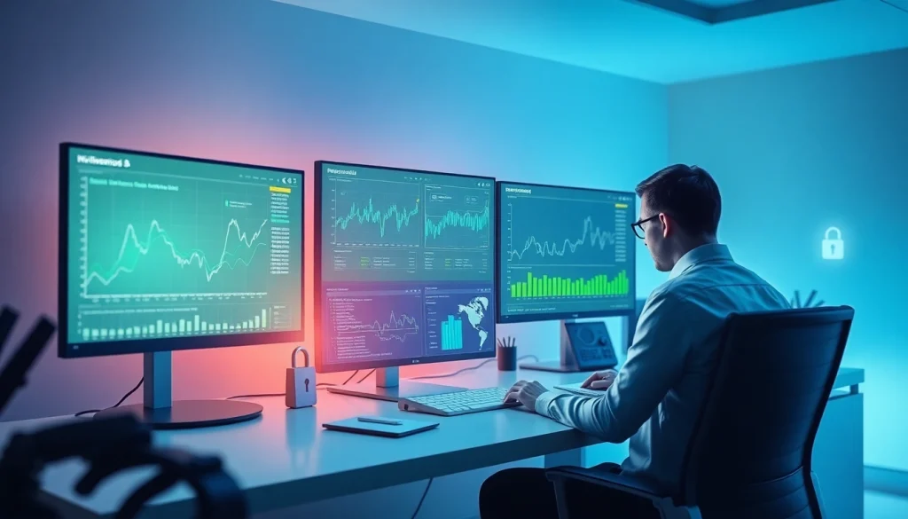 Dynamic infosec monitoring setup showcasing advanced e-commerce price tracking.
