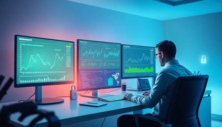 Dynamic infosec monitoring setup showcasing advanced e-commerce price tracking.