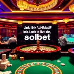 Betting on sports with link alternatif sbobet interface in a luxurious casino ambiance.