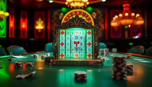 Experience the thrill of slot demo mahjong with this dynamic casino gaming scene.