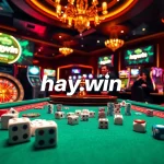 Experience high-stakes gameplay at hay.win with luxury casino elements and engaging ambiance.