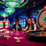 Exciting scene at a poker table showcasing hidden wiki link strategies for winning bets.