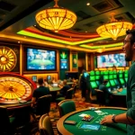 Experience thrilling Trực tiếp esports betting in a luxurious casino setting with interactive gaming.