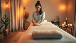 Experience top-notch 출장마사지 with a professional therapist in a cozy, relaxing home setting.