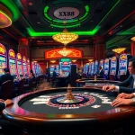 Experience the excitement of being at a casino with vibrant XX88 slot machines and poker tables.