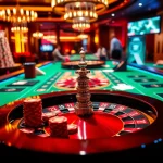 Joueurs engagés profitant d'une expérience de casino en ligne fiable avec des tables vibrantes et des interfaces numériques.