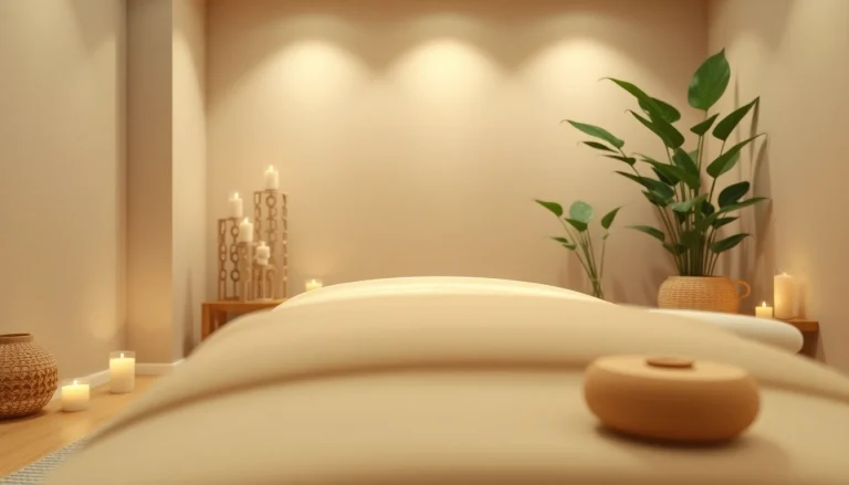 편안한 조명과 자연 요소가 어우러진 휴식의 파주마사지 환경