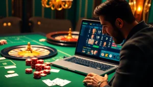 Découvrez l'excitation d'un casino en ligne fiable avec des éléments de jeu vibrants.