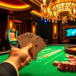 Experience the thrill of winning at Hay 88's luxurious casino tables with vibrant poker chips and cards.