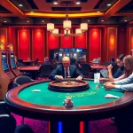 Experience thrilling gameplay at PS99 with energetic players at casino tables.
