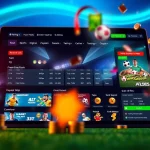 Engaging visual of the UU88 online betting platform showcasing vibrant interface and dynamic betting options.