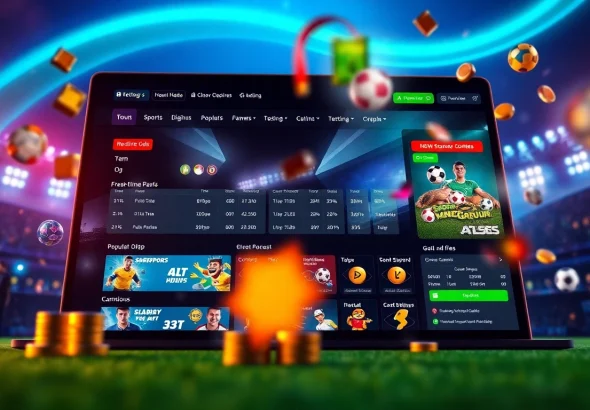 Engaging visual of the UU88 online betting platform showcasing vibrant interface and dynamic betting options.