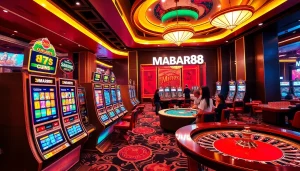 MABAR88 menawarkan permainan online yang seru dengan mesin slot yang berwarna-warni dan meja roulette yang menarik.